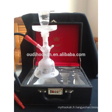 2015 Europe et Amérique Hot Sale Dubai Al Fakher Effacer tout Glass Hookah